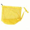 Portable Drawstring Beach Bag Large Capacity Swim Toy Storage Bag Mesh Beach Bag  Beach Activities