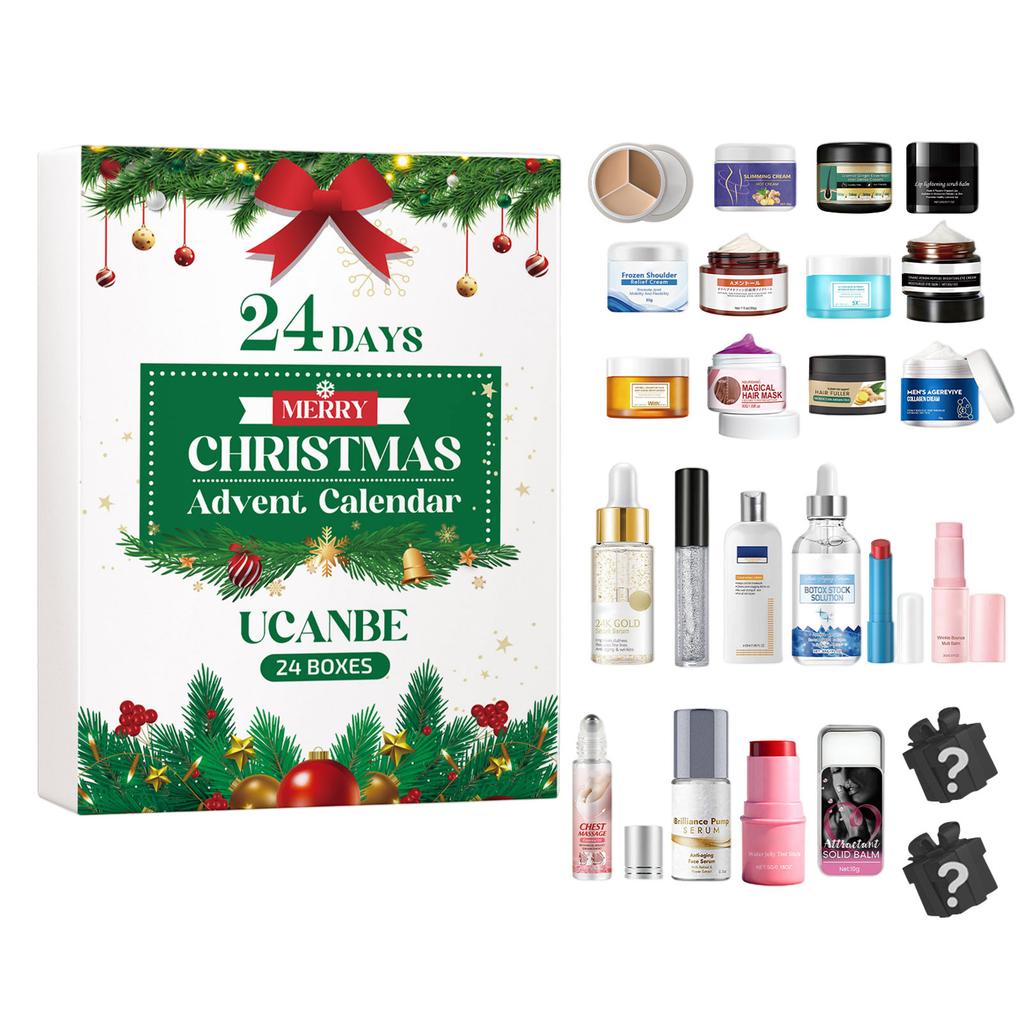 Christmas Moisturizing And Hydrating 24 Set Christmas Moisturizing And Hydrating Countdown Box Hydrating Moisturizing 100ml