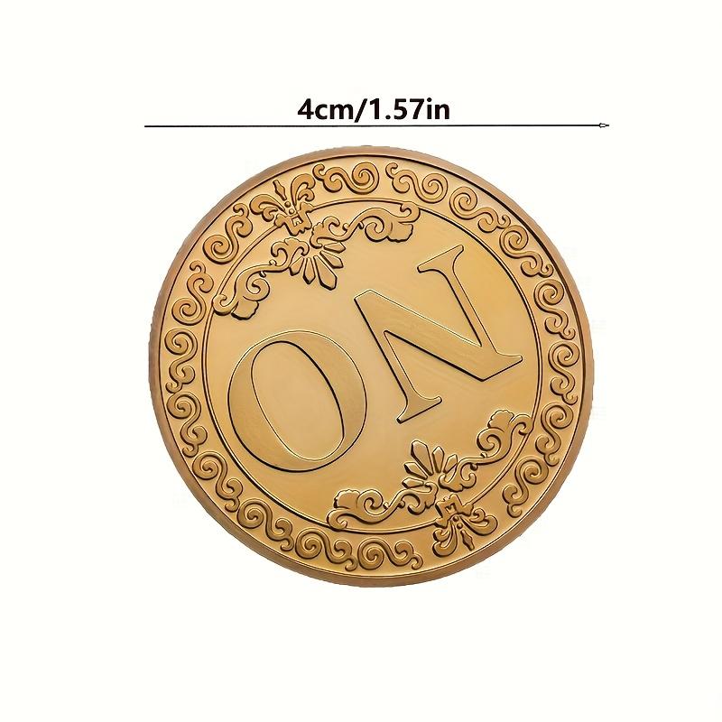 2PCS Yes No Challenge Coin Decision Maker Coin