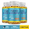 Pslalae - 1000 mg Fish Oil Dietary Supplement Capsules - Heart Health