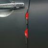 Schutz Vor Kollision Aufkleber Rote Reflektoren Anhänger