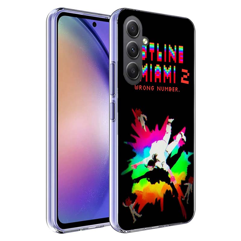 Game Hotline Miami Phone Case for Samsung A17 A37 A57 A07 A16 A26 A36 A56 A06 A02S A12 A22 A32 A52S A04S A14 A24 A34 A54 A03 A13