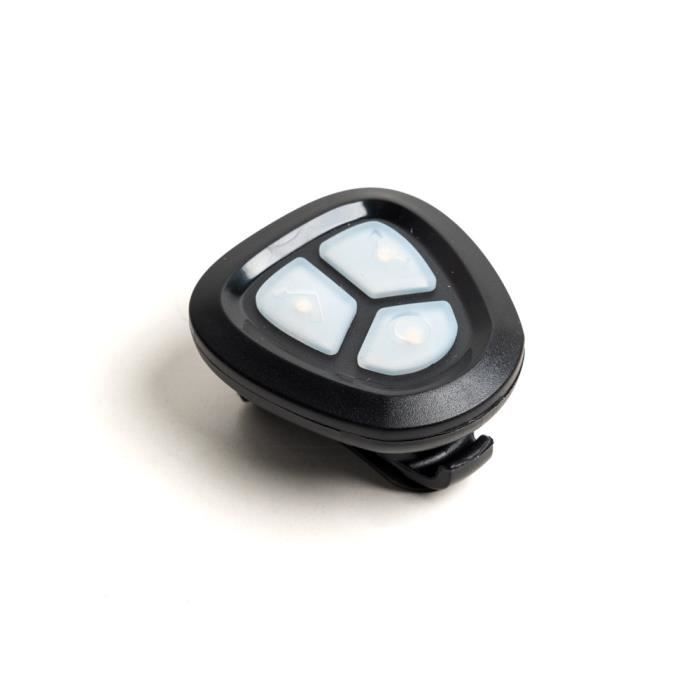 Casque Avec LED Avant Arrière Commande Bluetooth L Noir