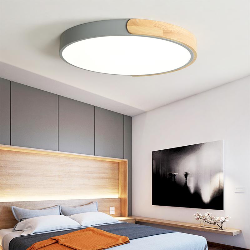 

Ultra-thin LED Ceiling Lights for Living Room, Cold, Warm, White, Natural Light, Fixtures 13w D23CM&Cold white NO remote светло-серый