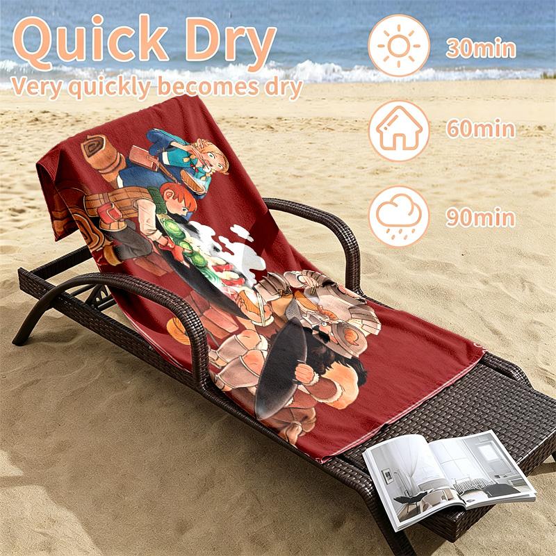 Delicious in Dungeon Beach towels also serve as bath towels summer essential a musthave for the outdoors the beach and the pool