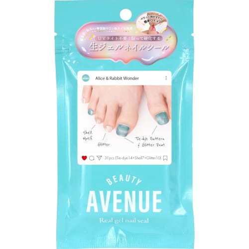 BeautyAvenue Foot Pads, 31-Piece Oval (Alice & Rabbit Wonder)
