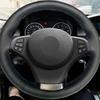 For BMW E83 X3 2003-2010 E53 X5 2004-2006 hand stitched high quality black Genuine Leather Car Steering Wheel Cover