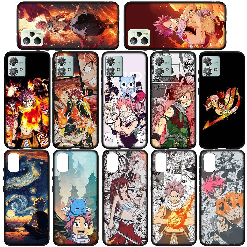 Fairy Tail Etherious Natsu Dragneel Coque Phone Cover for Xiaomi Redmi Note 9 8 11 Pro 4G 5G 9S 11S 9A 9C NFC 9T 8A Soft Case