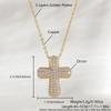 Jewelry Bubble Cross Chubby Pendant Necklace Collar Chain