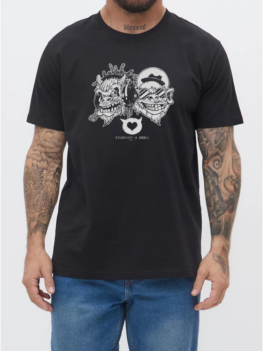 T-shirt with AzeLow style print 2XL