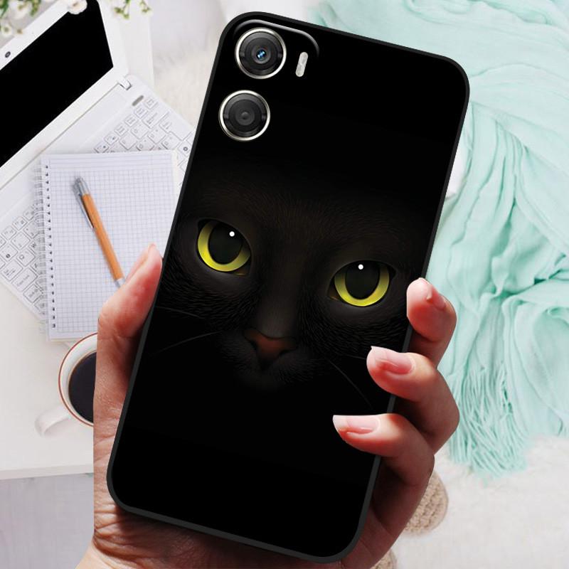 For Motorola Moto G06 / G 06 Power Case Cute Cat Butterfly Printed Back Cover For Moto G06 Power 4G Soft Phone Cases Funda Coque