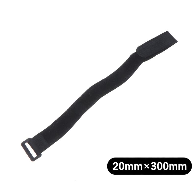 10Pcs 20Mm Hook And Loop Cable Tie Reusable Cable Straps Adjustable Wire Organizer For Cable Management Multiple Sizes