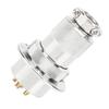Aviation Plug Socket Compact Size Stable Performance Plugging Unplugging Resistance AC   250V