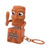 New Italian Brainrot Animals Keychains Tung Tung Tung Sahur Creative Decompression Sound Backpack Pendant Keychain