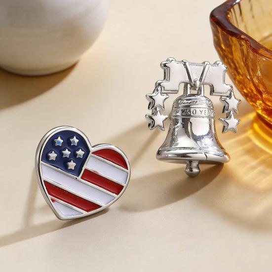 USA 250th Anniversary Jewelry for Women American Flag Necklace And Patriotic Earrings Set 1776-2026 Collectible Gift for Men Women