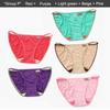 Sexy Damen-Unterwäsche, Höschen, Modal-Slips für Damen, einfarbig, niedriger Bund, G-String, nahtlos, Dessous, Damen-Mädchen-Tanga, 5 Stück