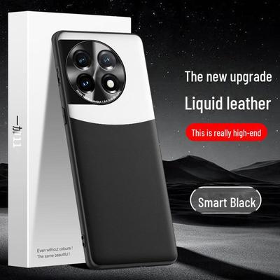OnePlus 11 Liquid Leather Schutzhülle: Fallschutz, Antifouling-Abdeckung. Wird in einem Stück versendet.
