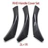 LHD RHD Carbon Fiber Interior Door Armrest Pull Handle For BMW 3 Series E90 E91 316 318 320 325 328i 2004-2012