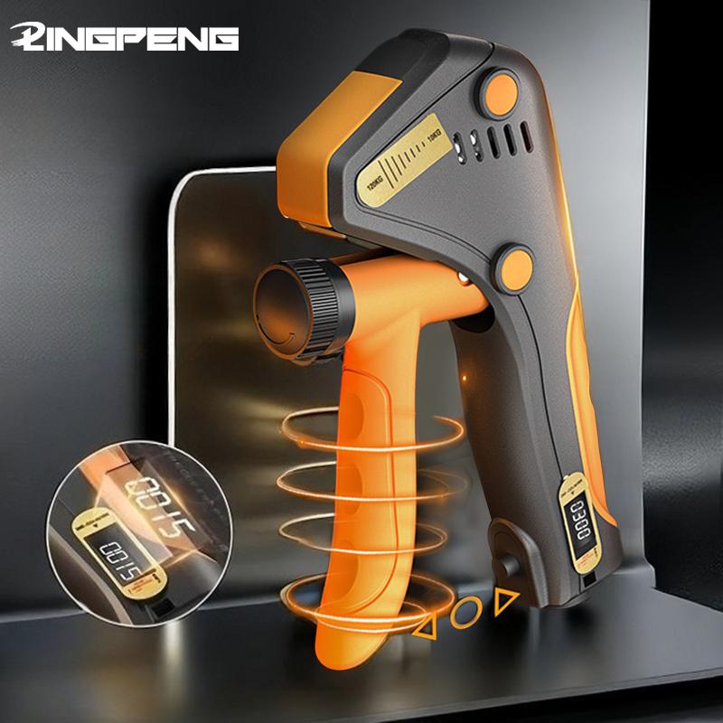 Adjustable 10-120Kg Non-Slip Hand Gripper Fitness Mechanical Counting Hand Grip For Effective Home Workout Sessions