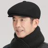 Hat Men's Winter Man Warm Ear Protector Thickened Forward Hat Grandpa Windproof Cap