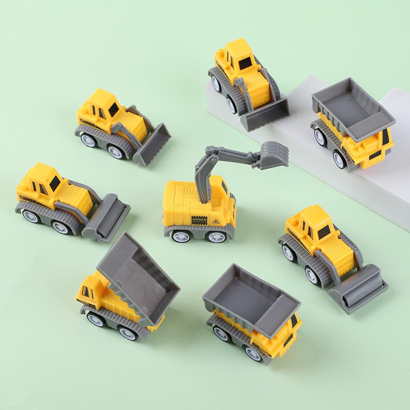 

10Pcs Mini Construction Engineering Vehicle Excavator Pull Back Car Toys for Kids Birthday Party Favors Pinata Filler Treat Bag