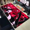 Red Hazbin Hotels Alastor Mouse Pad Pc Gaming Accessories Mousepad Speed Desk Mat Laptop Gaming Mats For Office Carpet Deskmat
