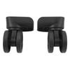 2Pcs Luggage Suitcase Replacement Wheels Universal Mute Luggage Swivel Wheel Casters for Repair Replacement