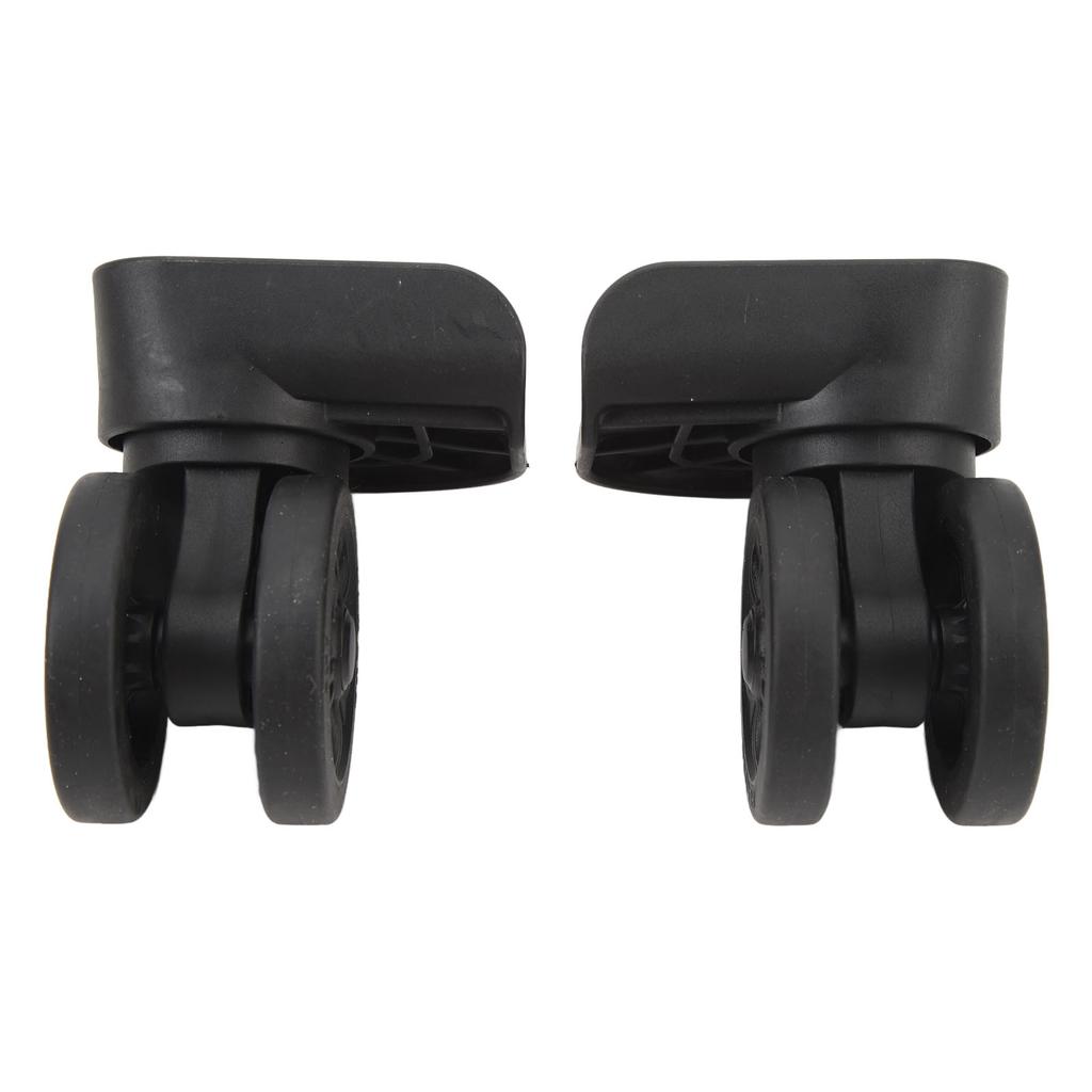 2Pcs Luggage Suitcase Replacement Wheels Universal Mute Luggage Swivel Wheel Casters for Repair Replacement