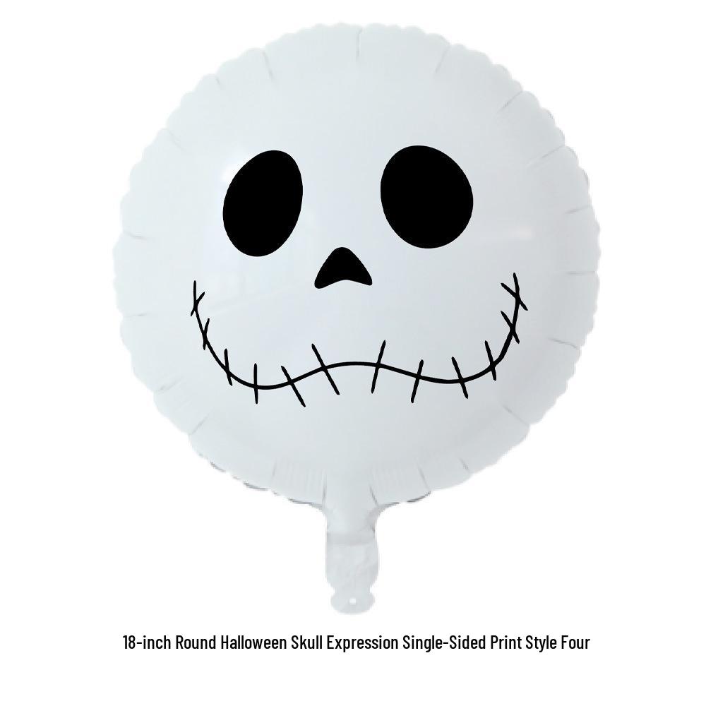 Halloween Aluminiumfolie Ballonnen: Vleermuis, Pompoen, Spook, Vleugels, Kat, Spin Decoraties