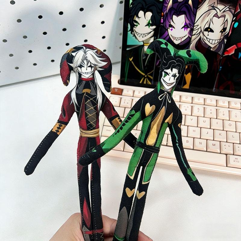 Creepy Circus Pierrot Jester Plush Doll Pendant Anime Game Peripheral Toy Gift
