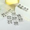 Stainless steel ear ring earring set - simple and fashionable earrings
