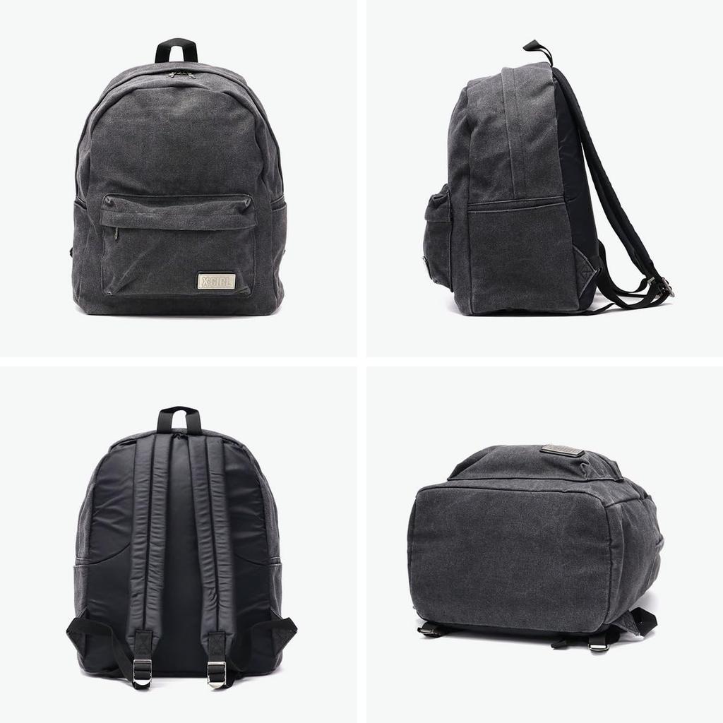 [X-girl] Canvas Daypack CANVAS DAYPACK 105244053010 BLACK ONE SIZE