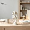 Creative Room Decorations 3D Printed Abstract Thinker Sculpture, Modern Minimalist Human Figure Statue, Handcrafted Artistic Statues Art Home
