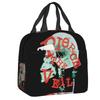 Custom Rock Band Pierce Veil Insulated Lunch Bags for Work School Leakproof Thermal Cooler Lunch Box Women Children