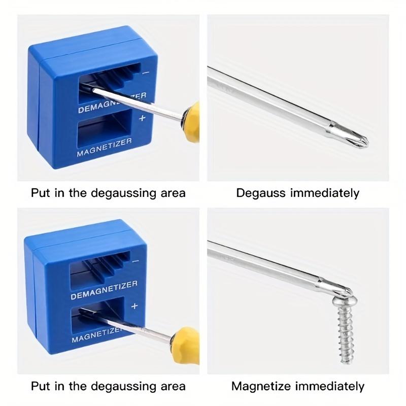 Screwdriver Magnetizer High Quality Magnetic Demagnetizer Tool Blue Screwdriver Magnetic Screwdriver Tool Screwdriver