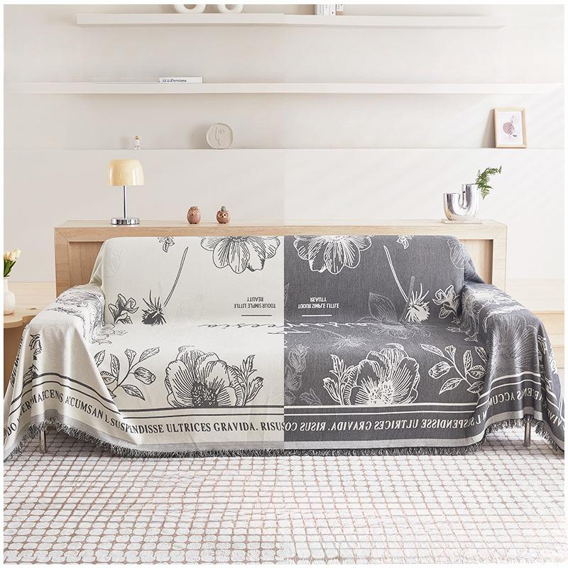 Sofa Towel Cover Cloth Non-Slip Sofa Cushion Cover Four Seasons Universal Simple Modern All-Inclusive Cover Towel Sofa Cushion