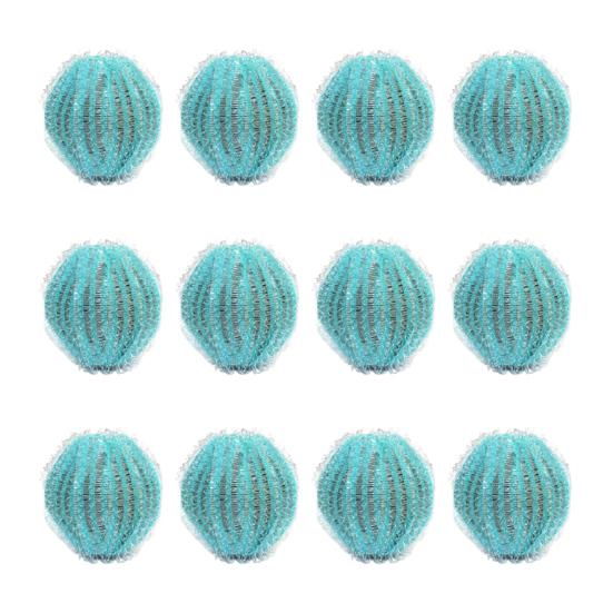 12Pcs Pet Hair Remover Laundry Reusable Lint Catcher Ball Washer Hair Catcher Dog Cat Hair Remover Tool