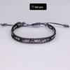 Bohemian Handmade Woven Crystal Beaded Friendship Bracelet for Women