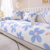 Sofa Cushion New Summer High -End Ice Silk Seat Cushion For Summer Cool Washable Non -Slip Sofa Cover Cover Cloth 
