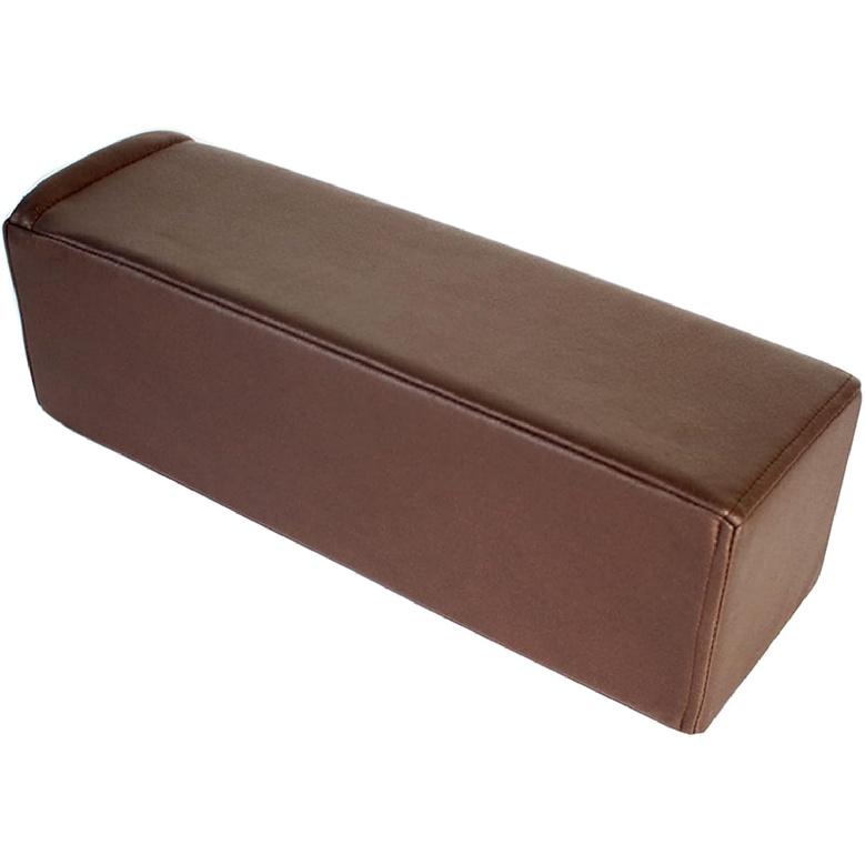 QQXX Ledersofa Armlehnenkissen, Premium Verdicktes Stuhlkissen mit abnehmbarem Bezug, Bettfüllung, Lese-Stütze Nachttisch