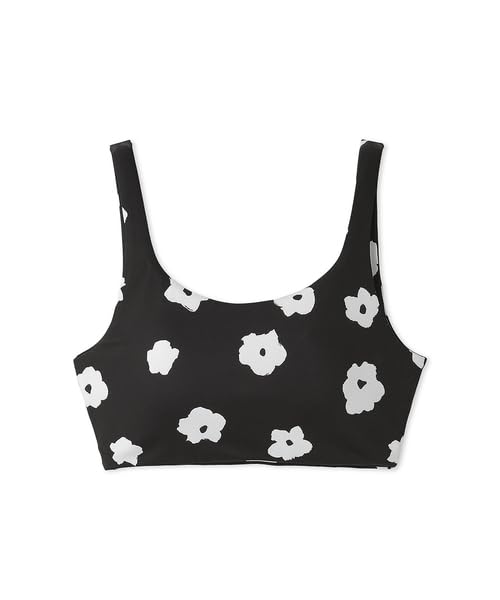 

ТРЕНИРОВОЧНЫЙ Топ-бра с принтом «Ромашка» [Эми] [WELLNESS & WEAR] чёрный