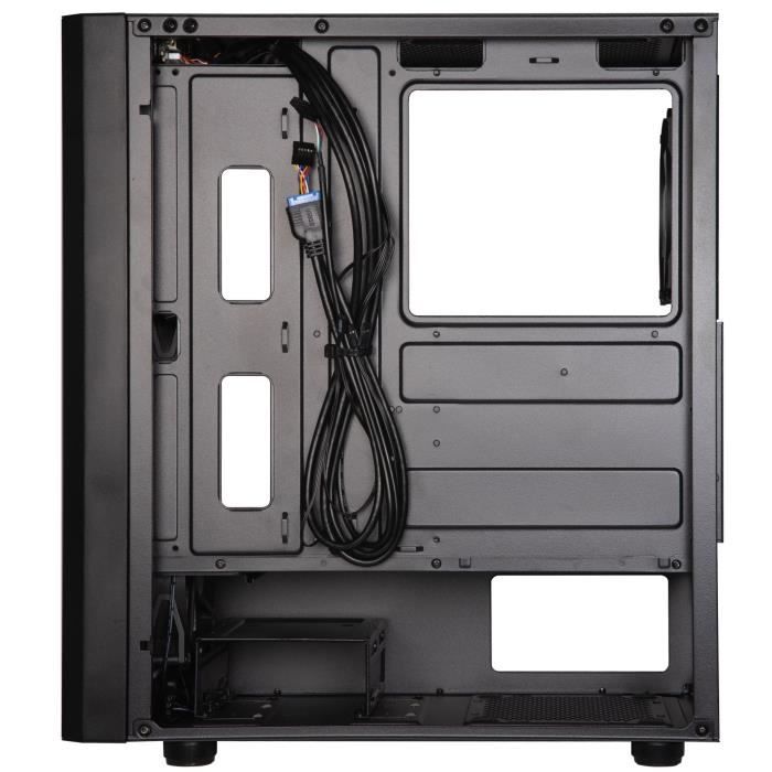 PC Case - BITFENIX - Apollo ARGB - Without Power Supply - Mid-tower - ATX Format - Black