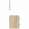 Bathroom Furniture Set with Drawers Brown 41 X 38.5 X 48 Cm