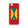 Phone Case – Grenada Flag – Compatible iPhone 6 – Soft Case – Resistant and Shockproof - Silicone - Pixelforma