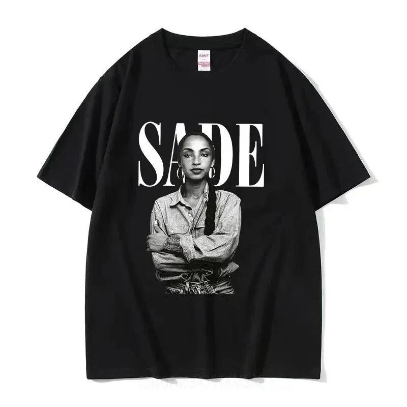 Sade Cotton Oversized T-Shirt 90s Sade Classic Print Unisex Tee 3XL