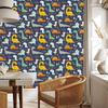 Colorful Dinosaurs Animals Wallpaper for Living Room and Bedroom 50x1000