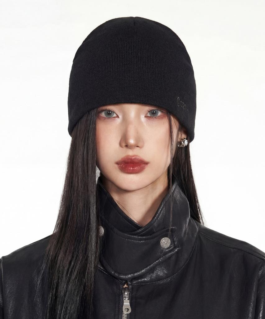 IDWS Cascade Maxi Beanie Black
