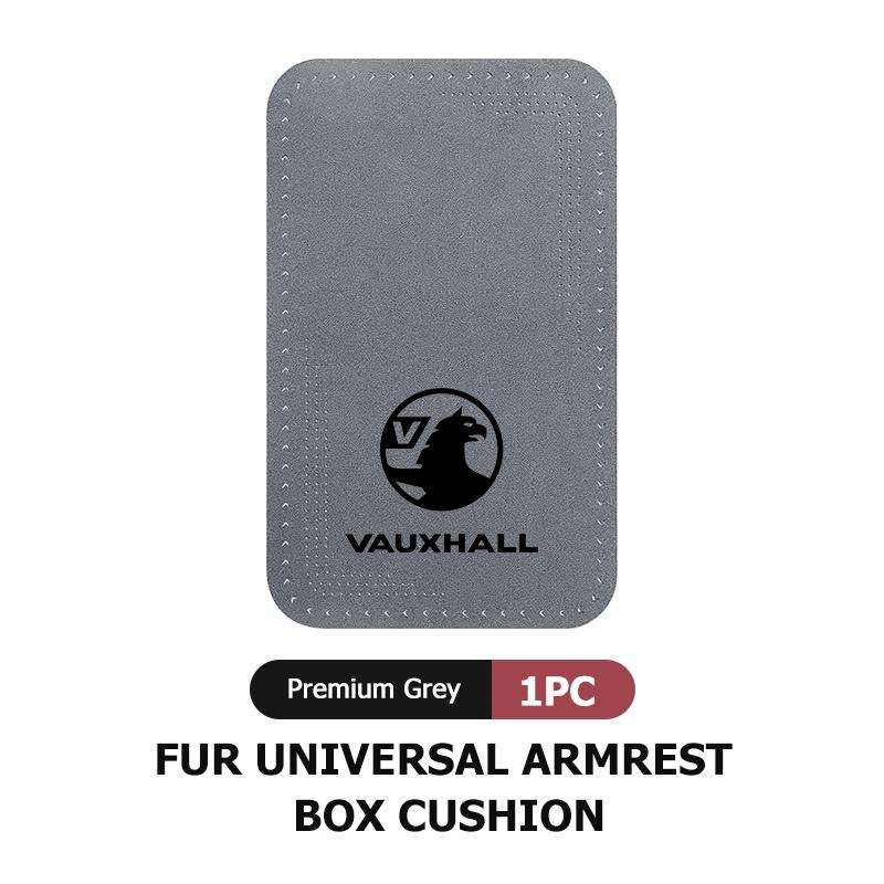 For Vauxhall Breathable Leather Car Logo Armrest Box Cover Central Armrest Protective Pad Tigra Corsa VXR Astra D G J H Zafira