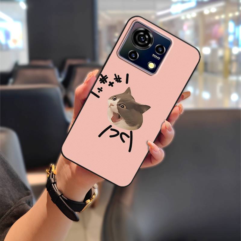 Graffiti Fashion Design Phone Case For ZTE Blade V50 Vita Silicone Protective Cute Durable Shockproof TPU Phone Pouch