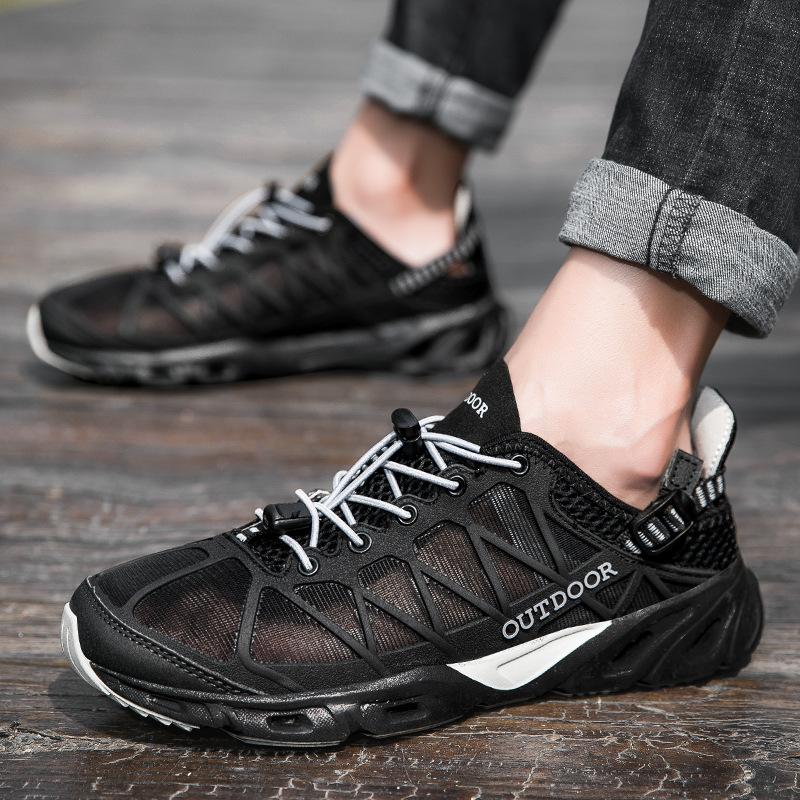 

МОДНАЯ ОБУВЬ, мужские дышащие спортивные кроссовки, спортивные кроссовки для бега, уличные женские теннисные кроссовки для тренажерного зала 39 чёрный